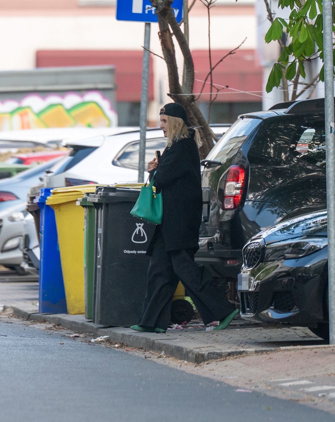 Grażyna Szapołowska sfotografowana na mieście