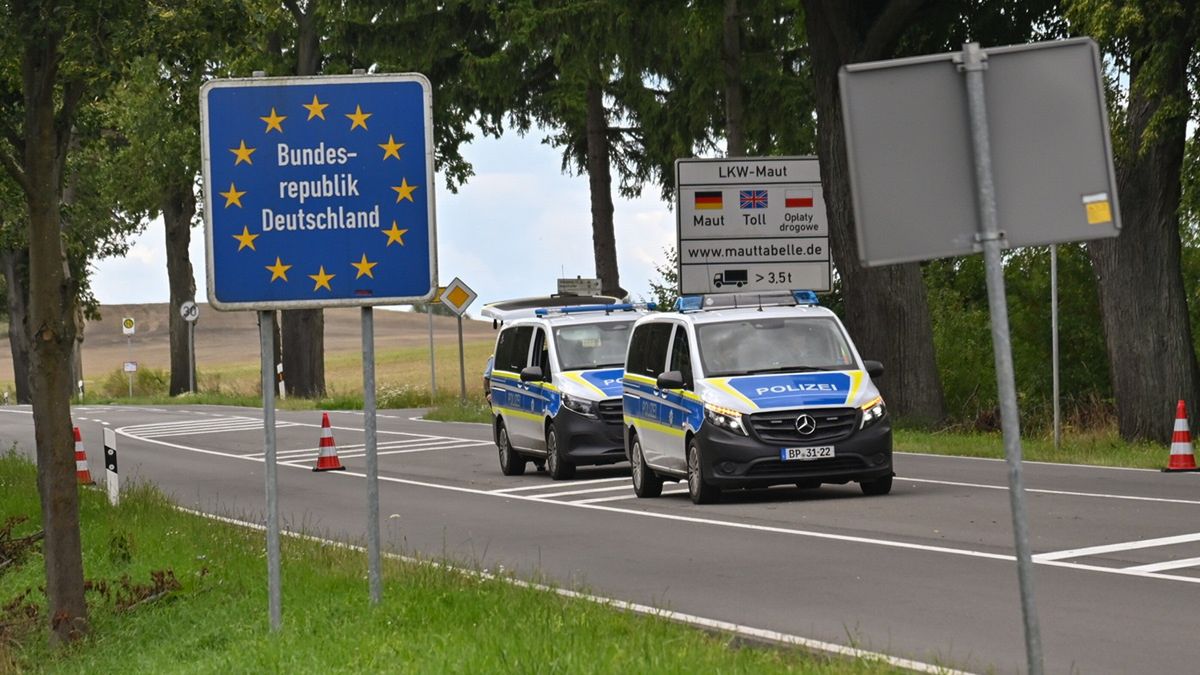 Granica polsko - niemiecka.