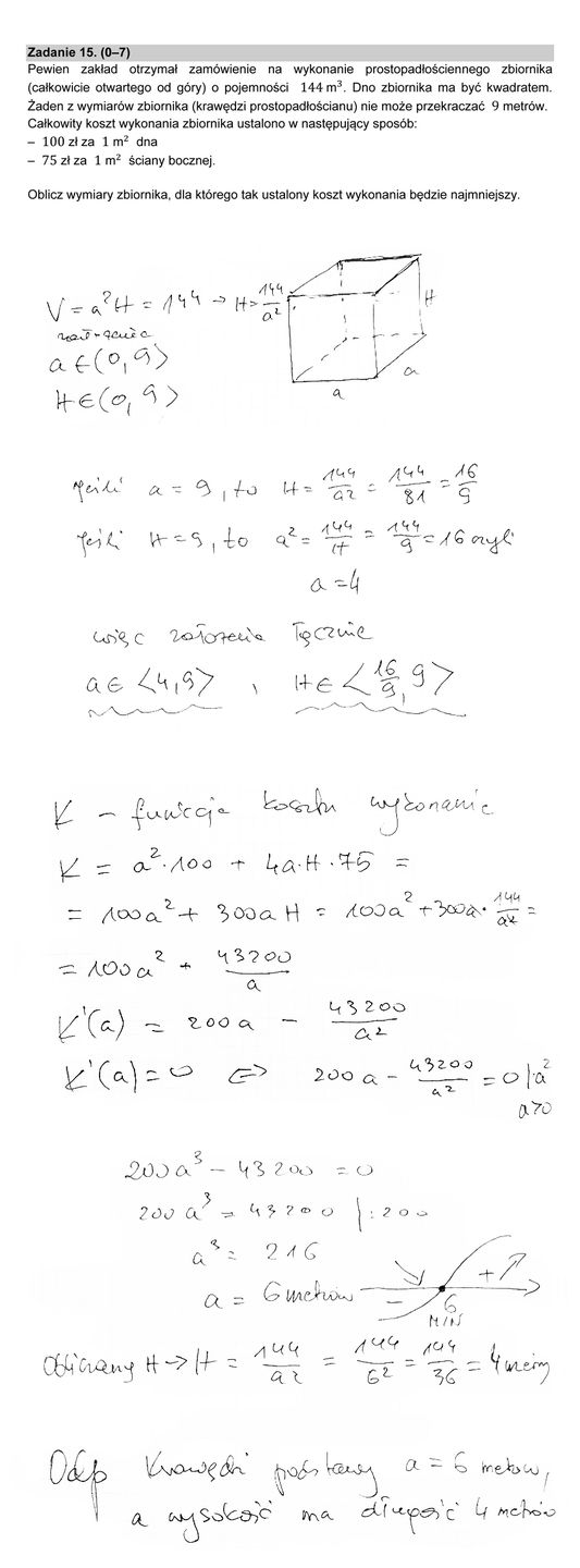 Matura 2021. Matematyka rozszerzona - arkusze i odpowiedzi