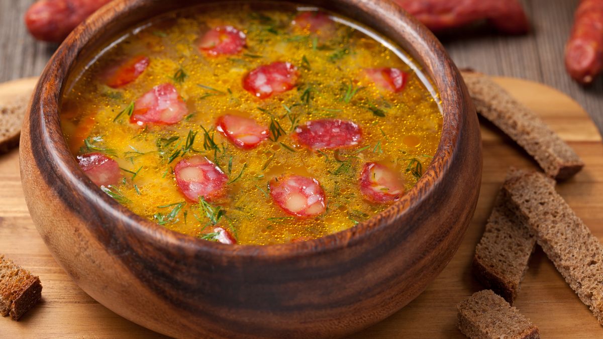 Oszczędna zupa piwna