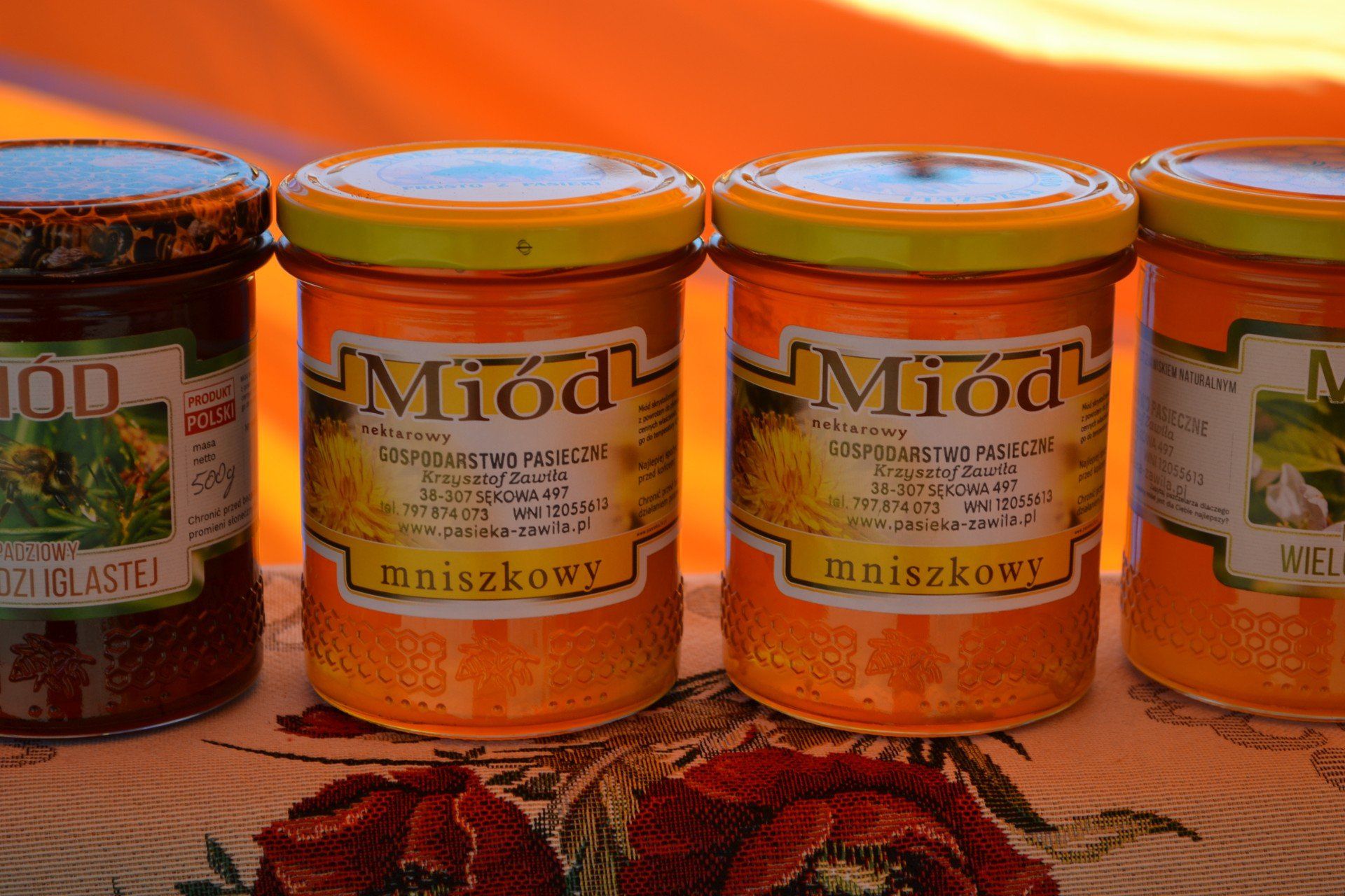 Miodobranie w Szymbarku