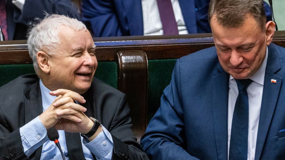 Jarosław Kaczyński i Mariusz Błaszczak rozumieją się jak mało kto