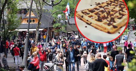 Tyle kosztują aktualnie gofry na Krupówkach. Cena? Lepiej usiądźcie