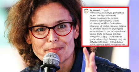 Agata Passent trafiła do szpitala. Oceniła leczenie na NFZ