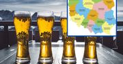 Tak wygląda alkoholowa mapa Polski. Zobaczcie, gdzie pije się najwięcej