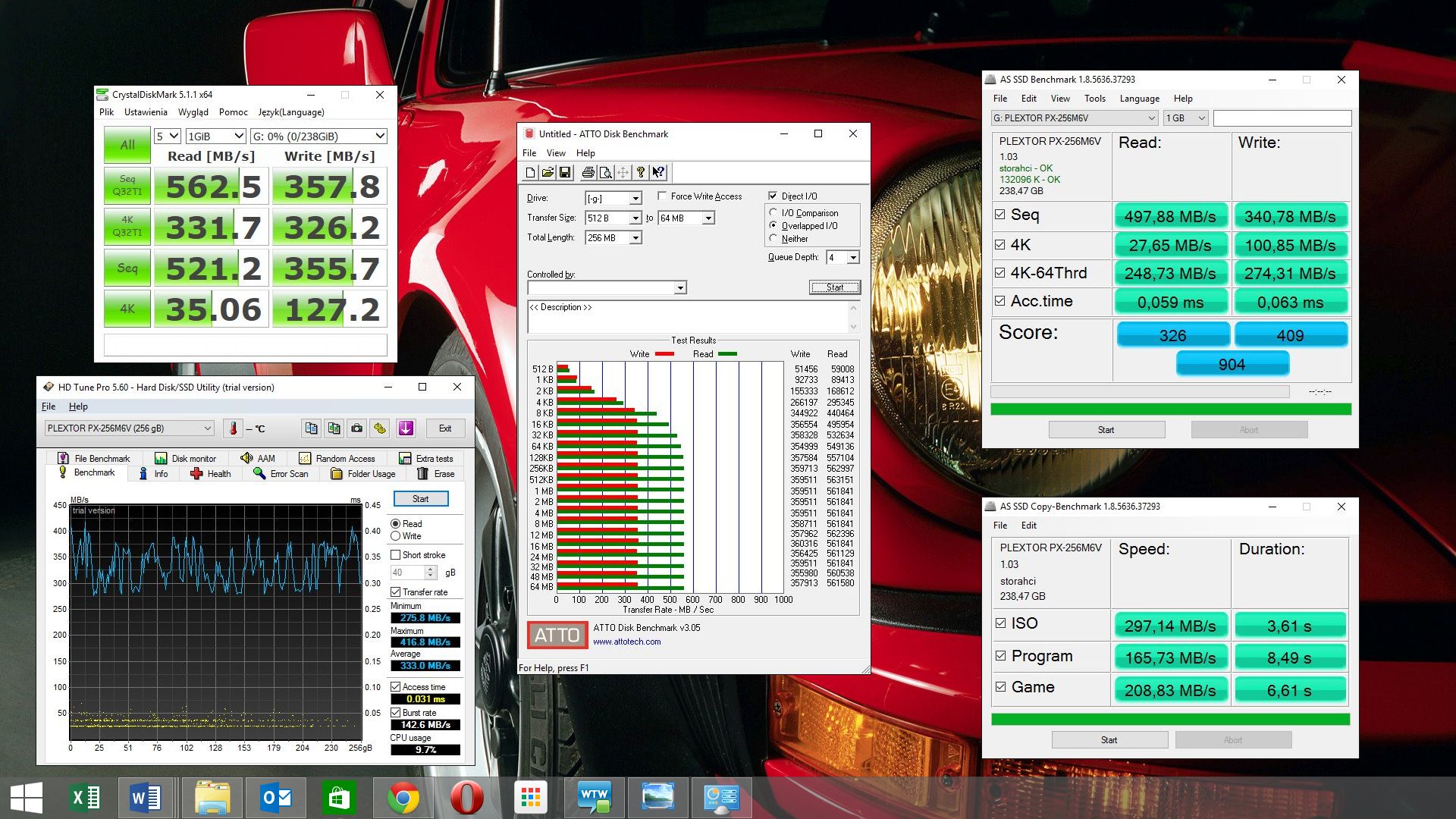 M6V – testujemy tanią serię dysków od Plextora, modele 128 i 256 GB 5