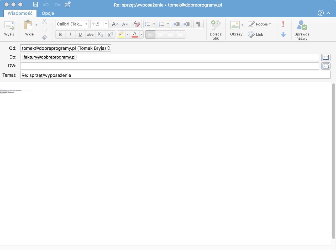 Outlook dla Maka to sport ekstremalny