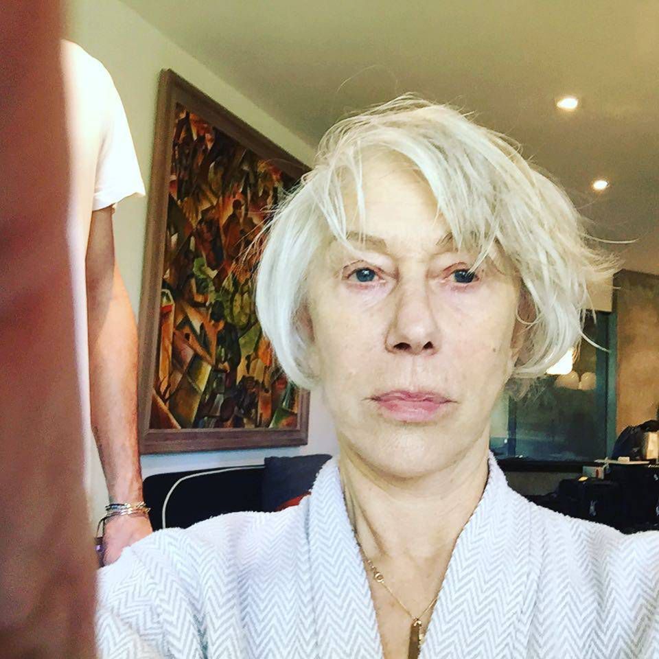 Helen Mirren pokazała się bez makijażu