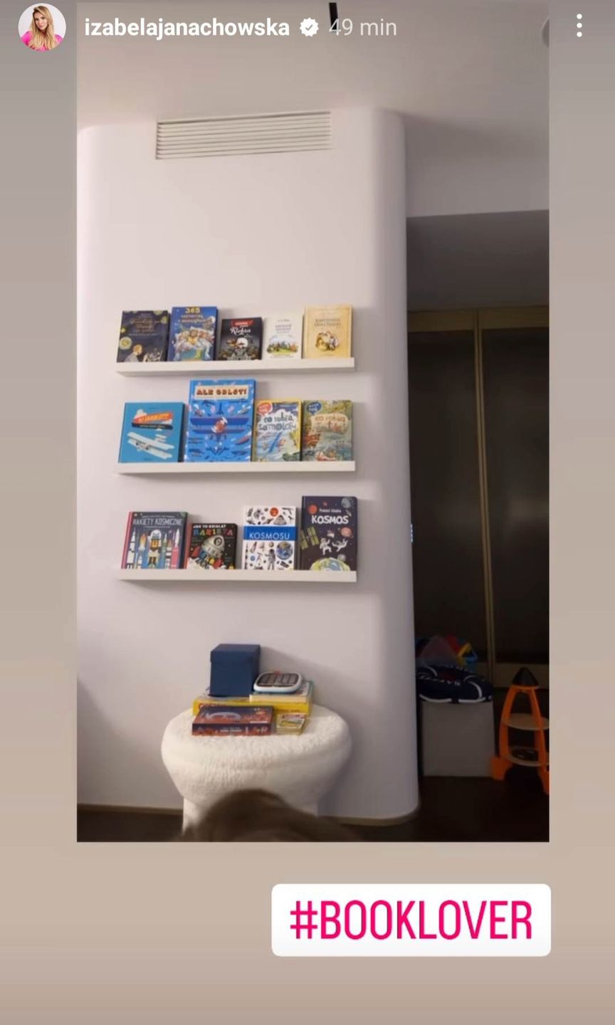 Izabela Janachowska pokazała pokój syna