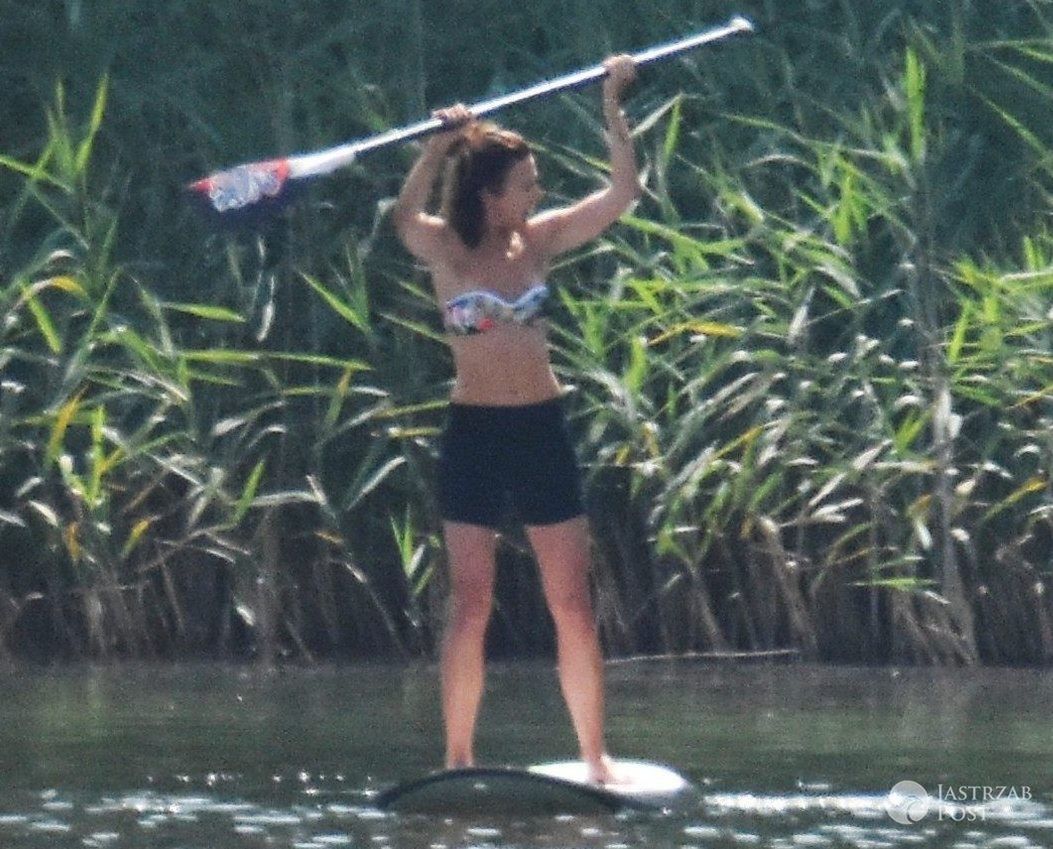 Anna Lewandowska w bikini Calzedonia (Fot. Agencja SE / EAST NEWS)