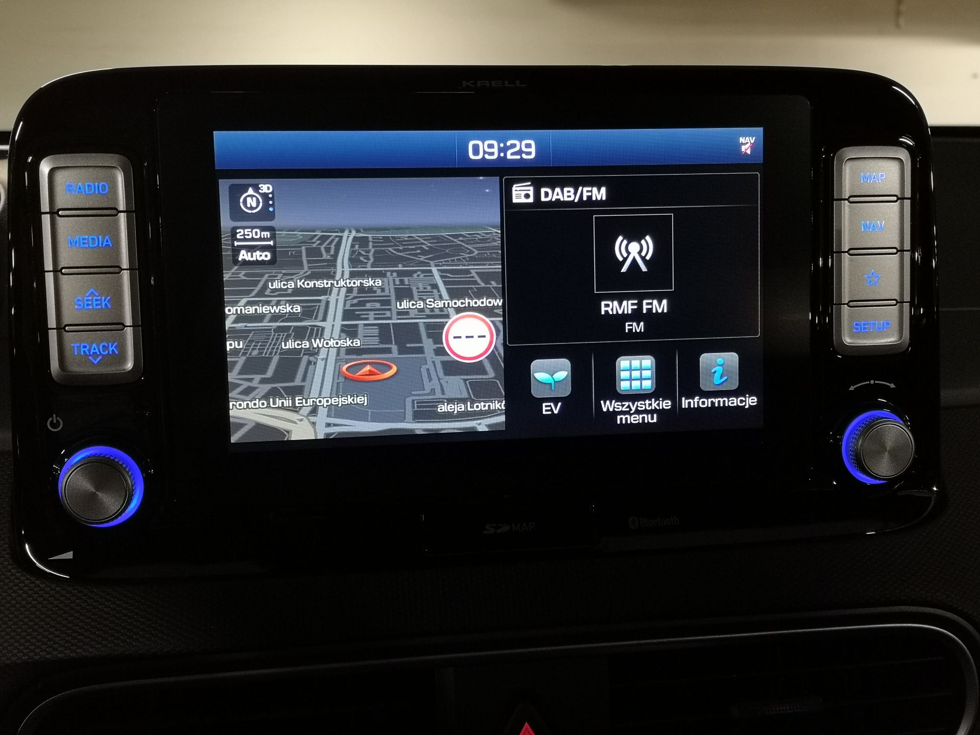 Hyundai Kona Electric: System zarządzania energią oraz audio Krell 5