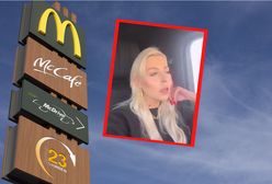 Zrobiła awanturę w McDonald's. Sieć wydała oświadczenie