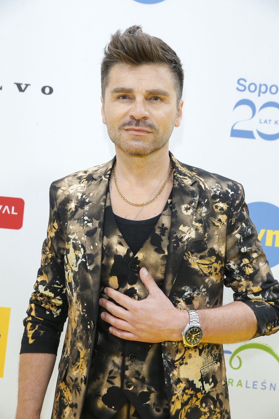 Łukasz Zagrobelny podczas Top of the Top Sopot Festival 2023