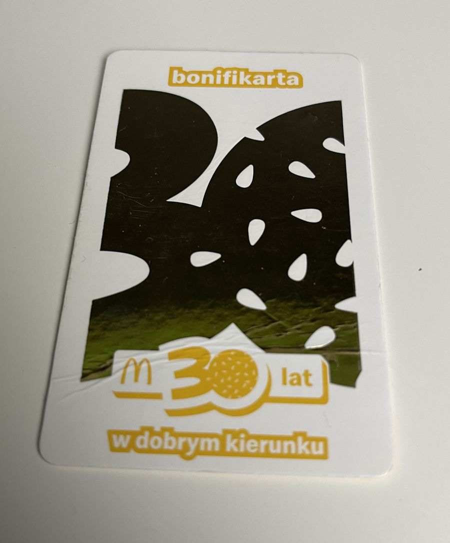 Bonifikarta pracownicza McDonald's