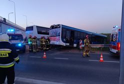 W Krakowie zderzyły się autobusy. Tragiczny wypadek