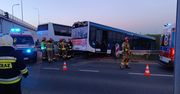 W Krakowie zderzyły się autobusy. Tragiczny wypadek