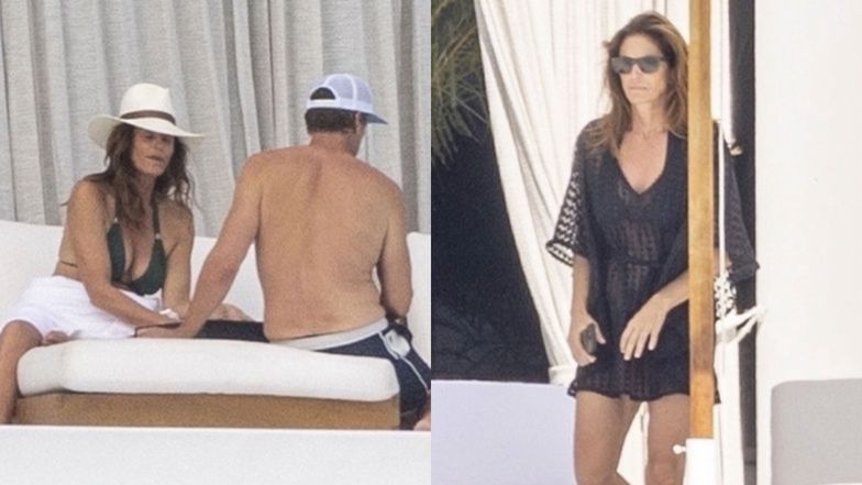 Cindy Crawford wypoczywa z rodziną