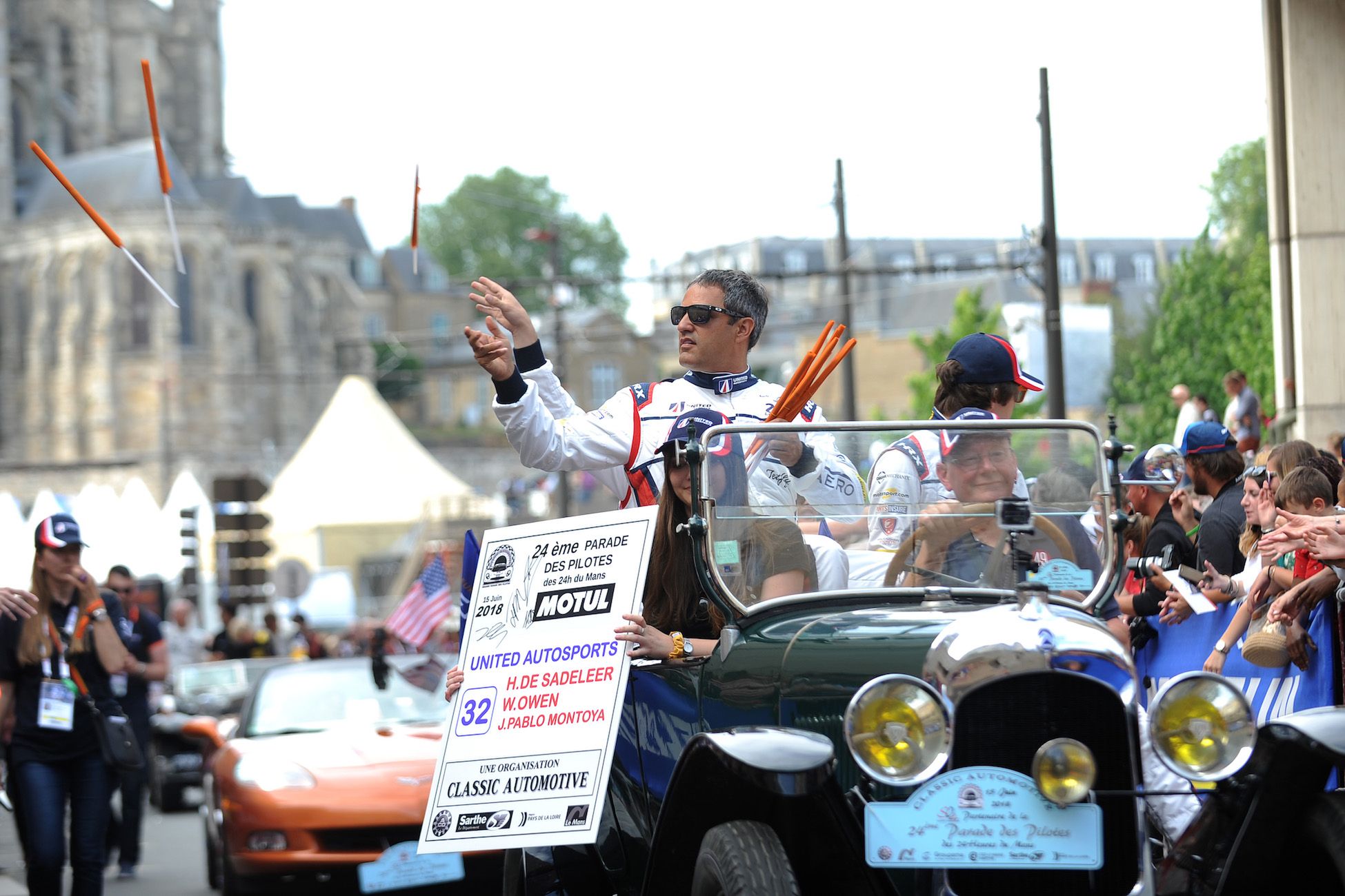 Montoya debiutuje w Le Mans już jako ekspert od wyścigów długodystansowych (fot. United Autorsports)