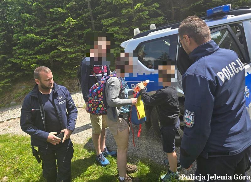 Ośmiolatek zgubił się na szlaku na Śnieżkę