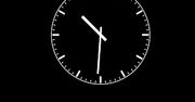 Analogowy zegar na LockScreenie iPhone'a