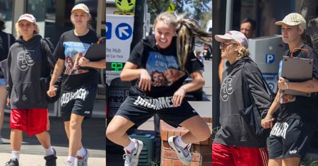JoJo Siwa popisuje się gibkością, przemierzając australijskie ulice u boku ukochanej