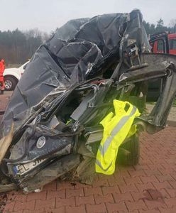 Koszmarny wypadek na autostradzie A1. Jedna osoba nie żyje