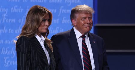 Melania Trump podczas debaty prezydenckiej. Jej mowa ciała wiele zdradza