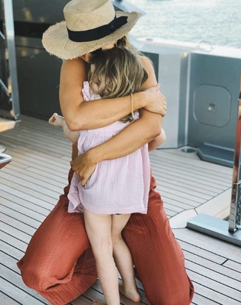 Anna Lewandowska z Klarą