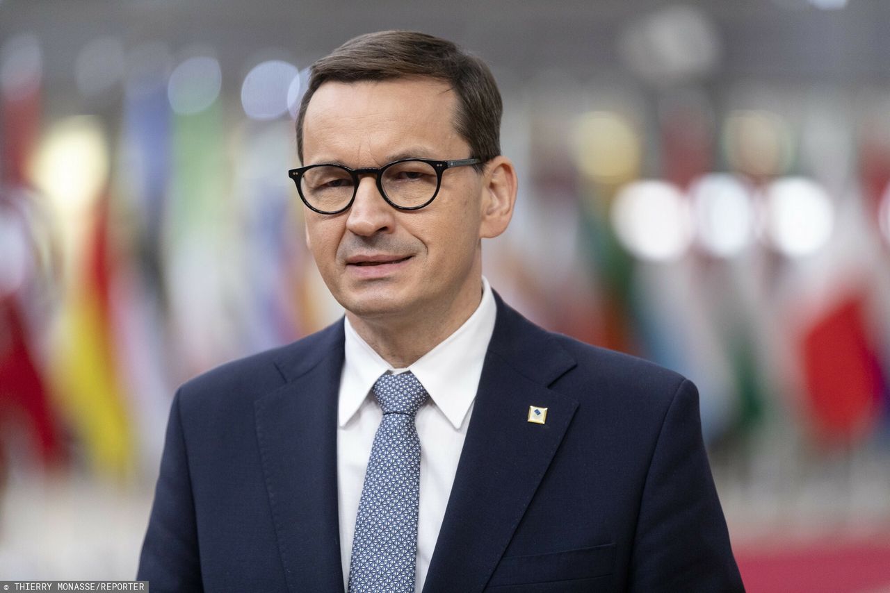 Premier Morawiecki na szczycie UE w Brukseli 