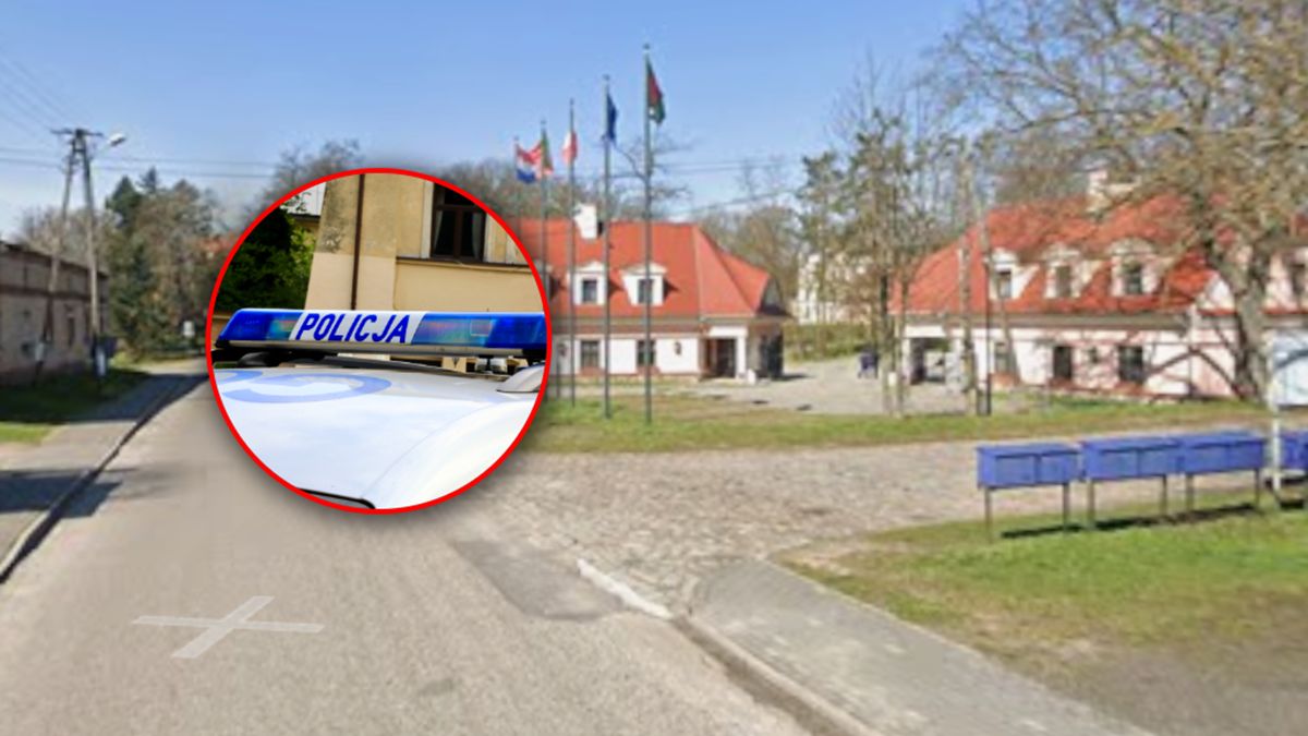 Mężczyzna z raną kłutą.