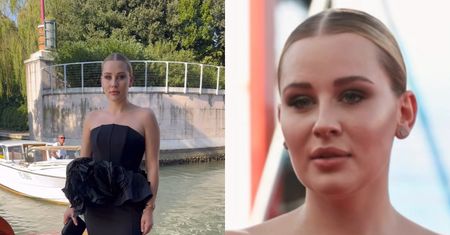 Andziaks BRYLUJE na festiwalu w Wenecji. Internauci mają MIESZANE uczucia: "Cudo" vs. "Tragedia" (ZDJĘCIA)
