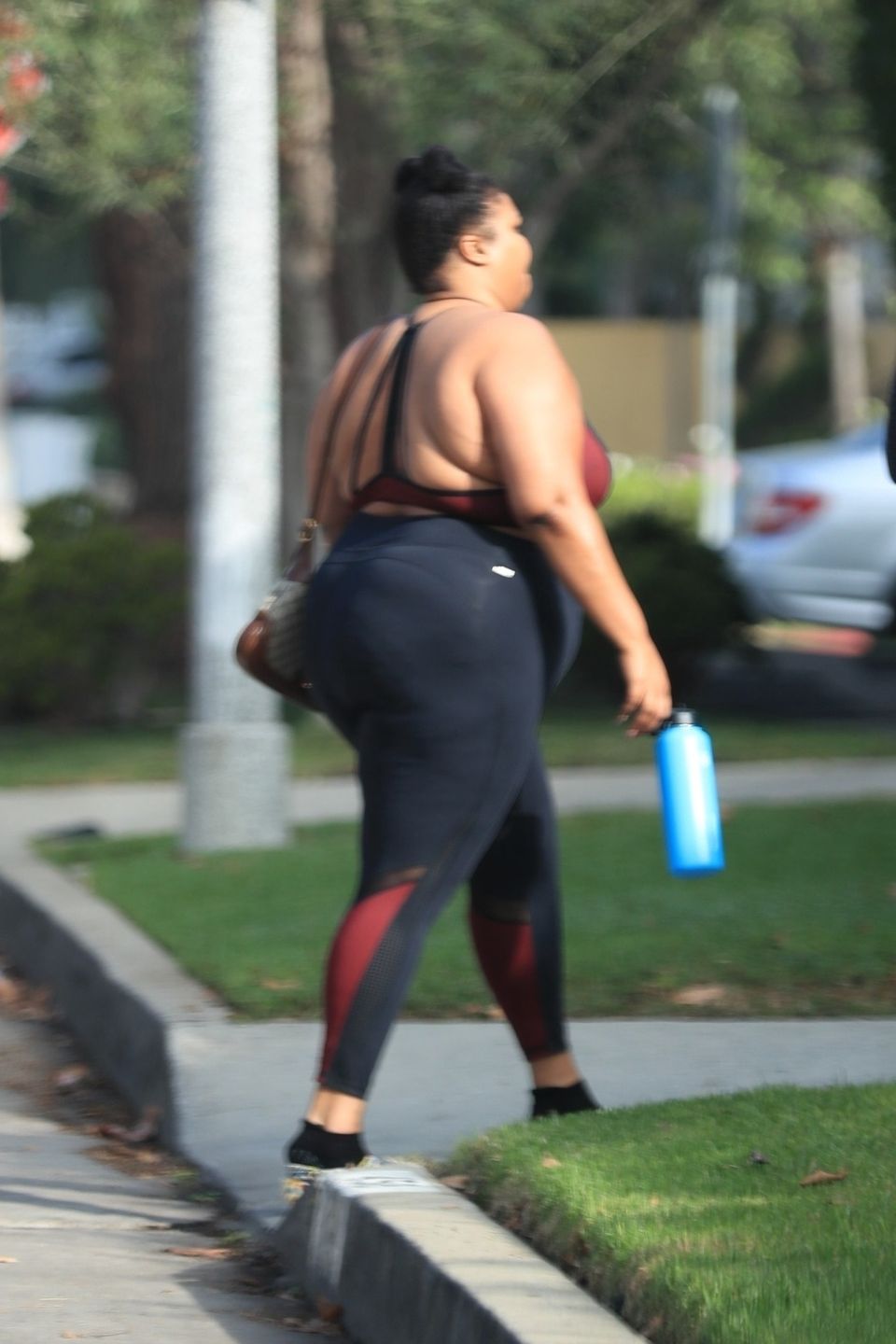 Lizzo wędruje na siłownię