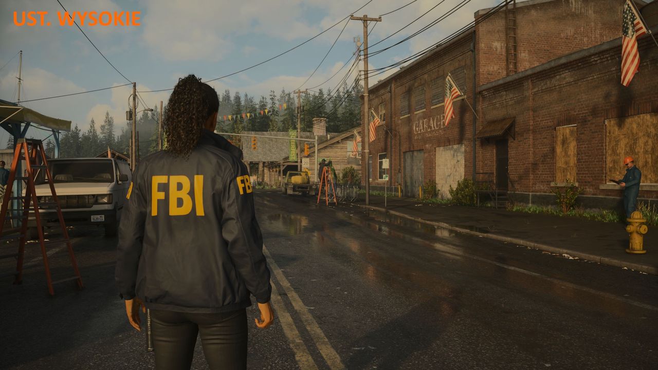 Alan Wake 2 - ustawienia wysokie 1