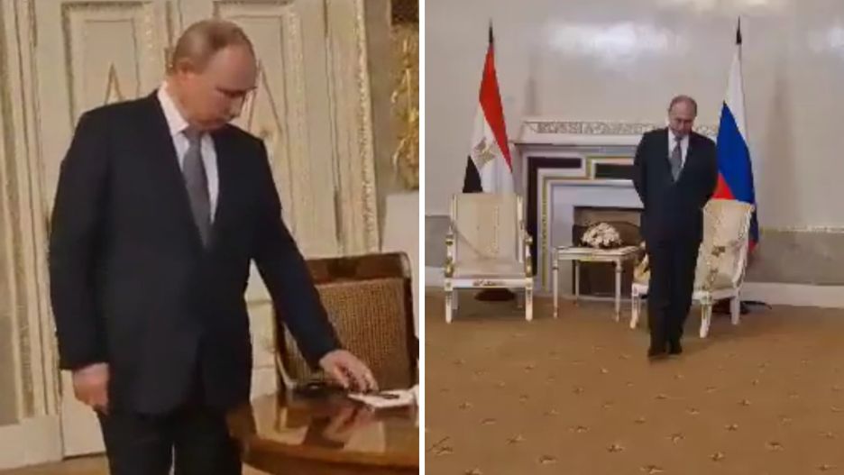 Putin samotny i zniecierpliwiony