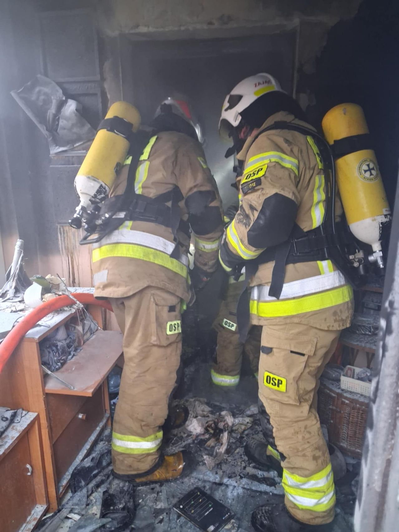 Pożar kotłowni w Brudzeniu Dużym. Szybka interwencja służb!