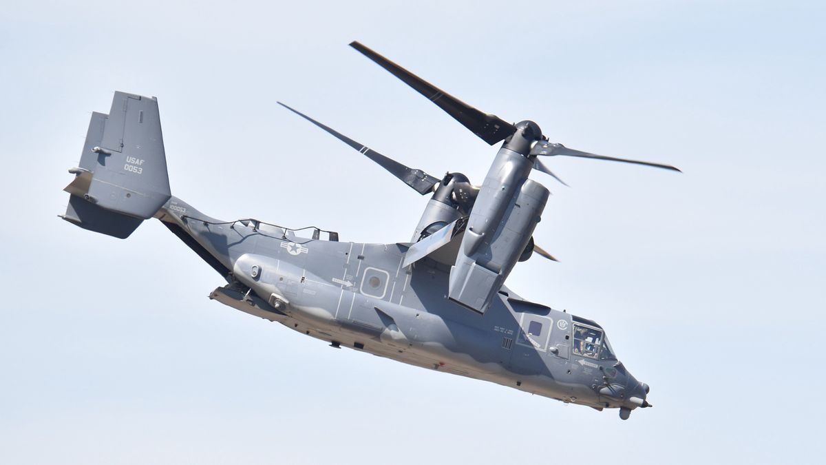 Amerykańskie siły powietrze mają w swoim arsenale wiele niezwykłych maszyn, w tym CV-22 Osprey, którego zdolności do lotu jak samolot i jak śmigłowiec są wykorzystywane do wspierania operacji komandosów