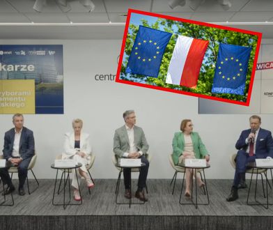 Debata przedwyborcza do PE. Kandydaci o zarobkach w Brukseli