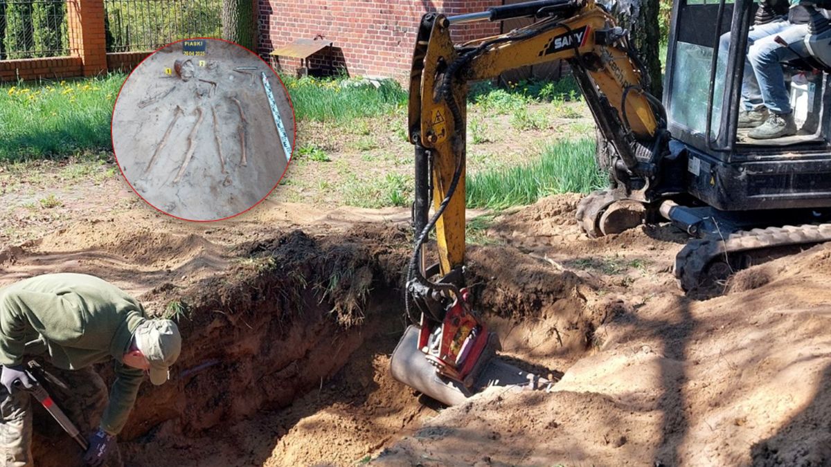 Archeolodzy znaleźli ciała trzech Niemców.