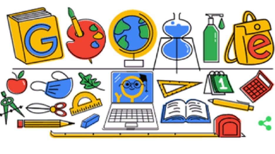 Google Doodle zmienia grafikę z okazji początku nowego roku szkolnego