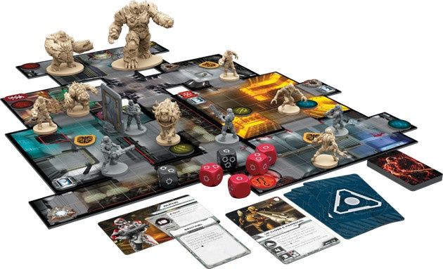 DOOM: The Board Game plansza