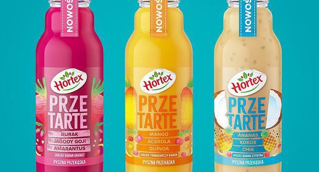 Hortex wprowadza nowe soki – Przetarte