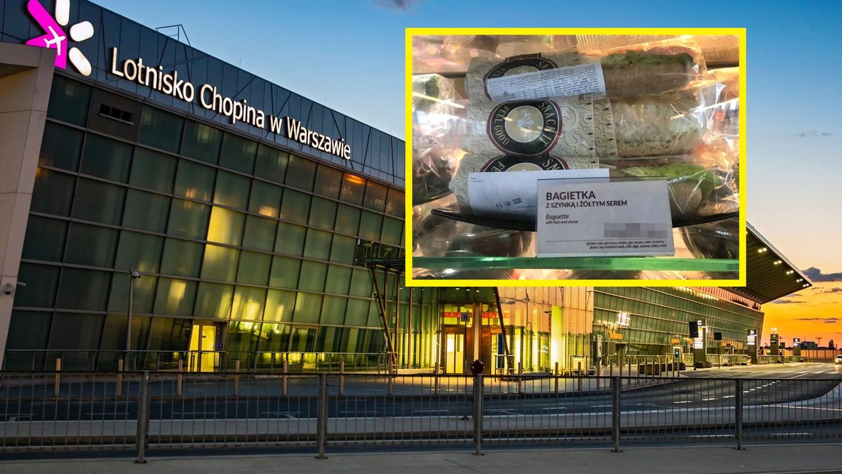 Ceny na lotnisku w Warszawie zwalają z nóg. 