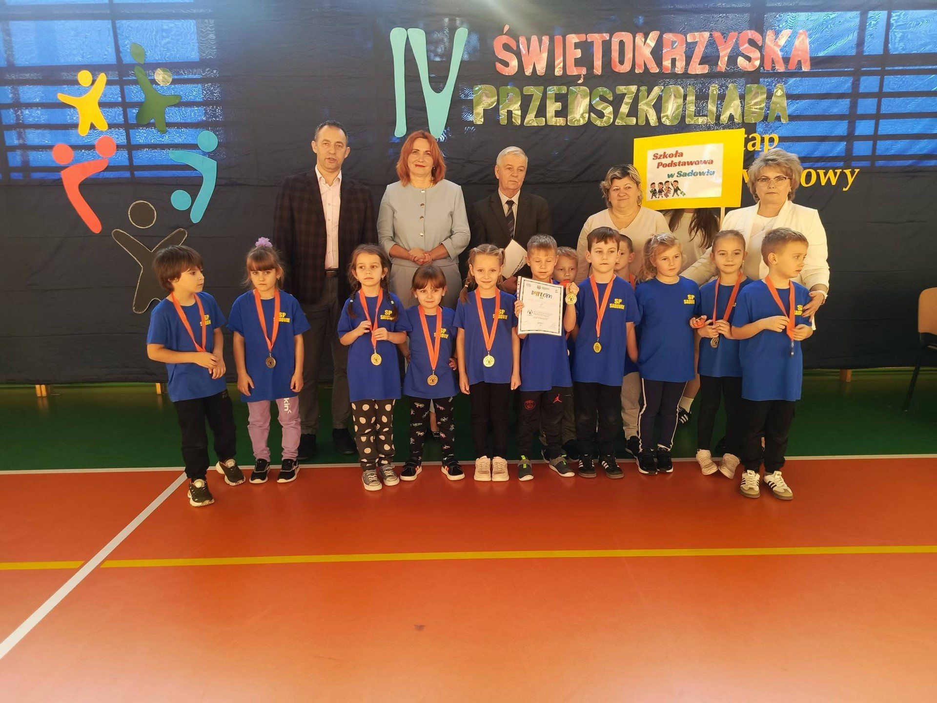 Oto sportowcy z Sadowia