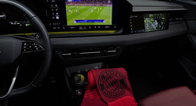 Samochody Audi ze sportowym serwisem streamingowym