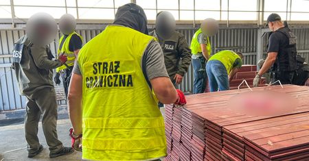 Otworzyli kontener z deskami w porcie w Gdyni. Strażnicy osłupieli