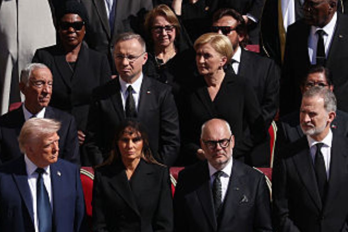Politycy na pogrzebie papieża Franciszka
