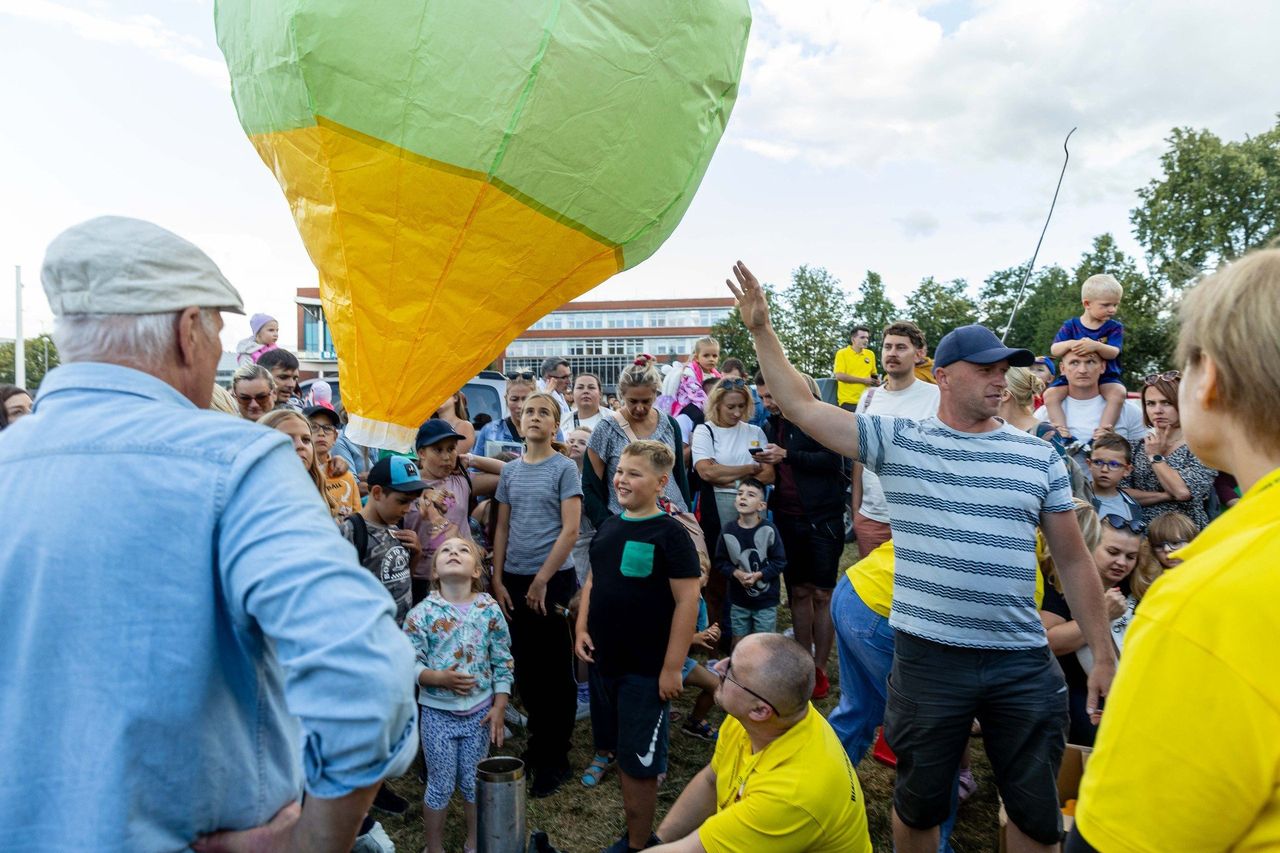 Białystok: VII Fiesta Balonowa na kampusie PB. Pokaz balonów odwołany, ale nie zabrakło atrakcji