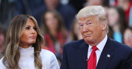 Donald Trump popełnił gafę. Melania Trump świetnie wybrnęła z tej sytuacji