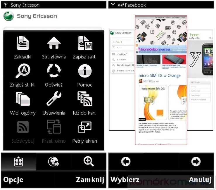 Sony Ericsson Vivaz – test 10