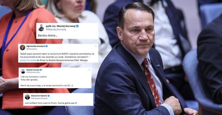 Głośne słowa Sikorskiego pod adresem Rosji. Tak je komentują